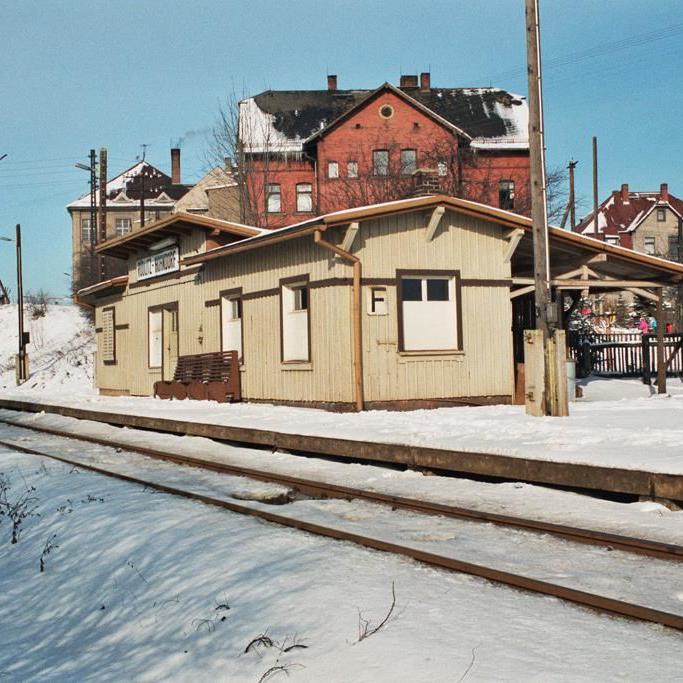 Bahnhof Rödlitz um 1985